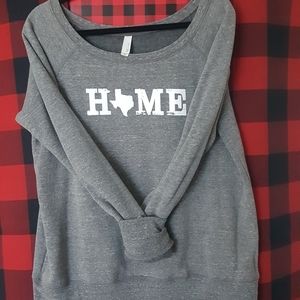 Bella Texas Home Gray Sweatshirt XXL